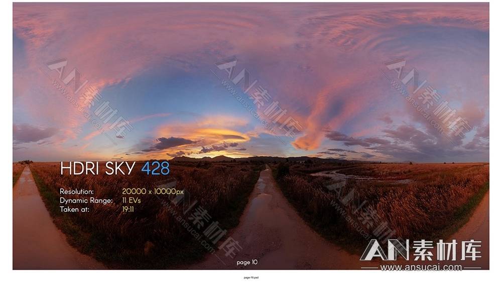 高清hdr环境贴图专辑hdriskiespack20