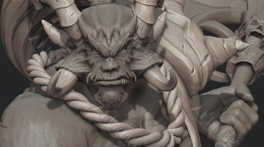 theragegod–darkgods愤怒之神黑暗之神3d打印模型32695stl格式